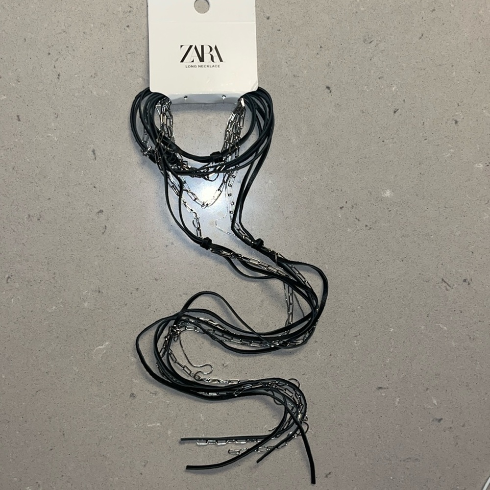 Zara long necklace